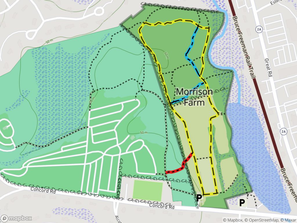 Morrison Farm Trail Map